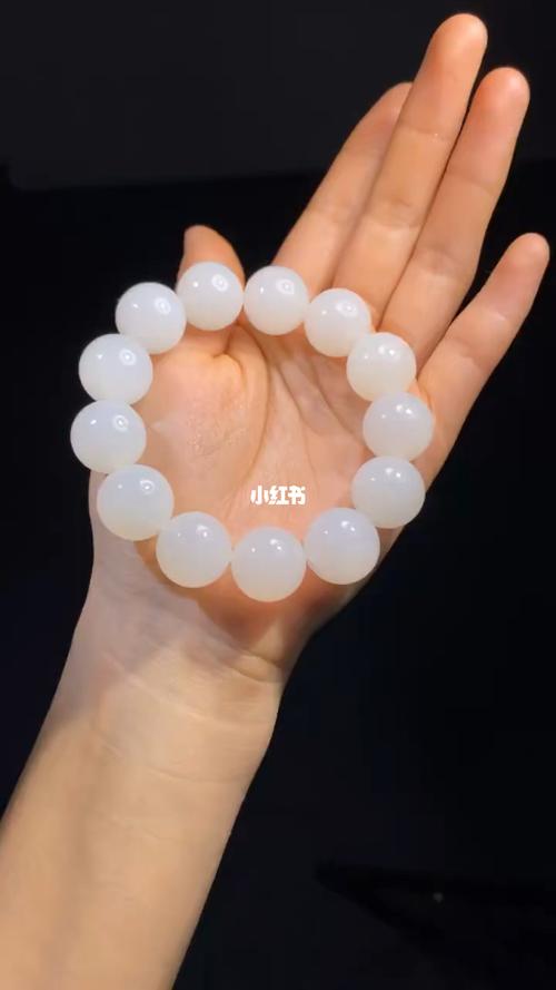 和田玉羊脂白玉手串_和田玉_手串_青海料_时尚_配饰