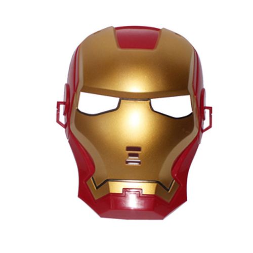 蜘蛛侠面具钢铁侠万圣节加厚儿童面具表演道具批发一