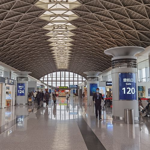 成都双流机场中国成都2021年3月14日(b一3)