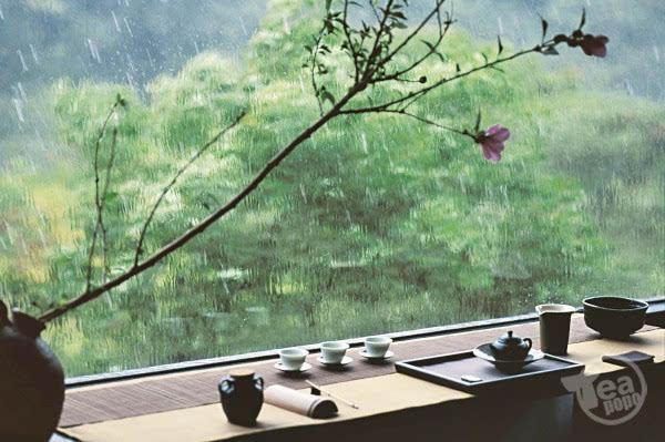 雨天的茶席 我想应该是这样