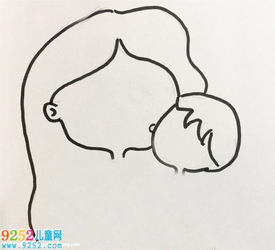 母亲节的画 妈妈简笔画