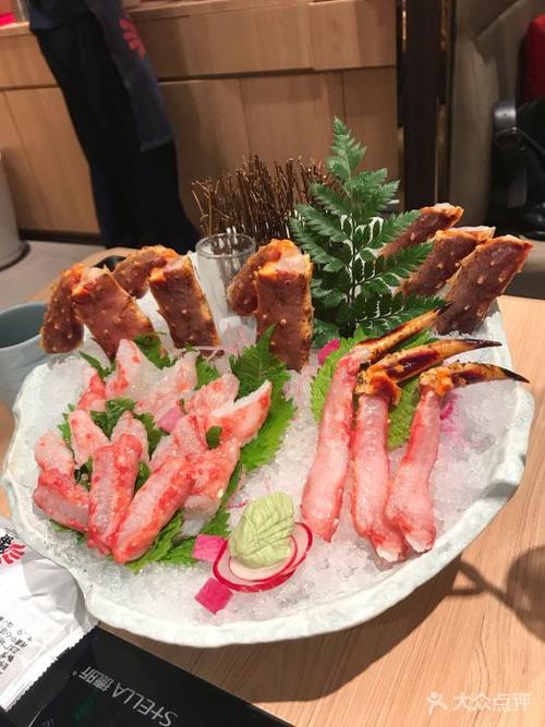 蟹的冈田屋(绿地缤纷城店)帝王蟹腿刺身图片