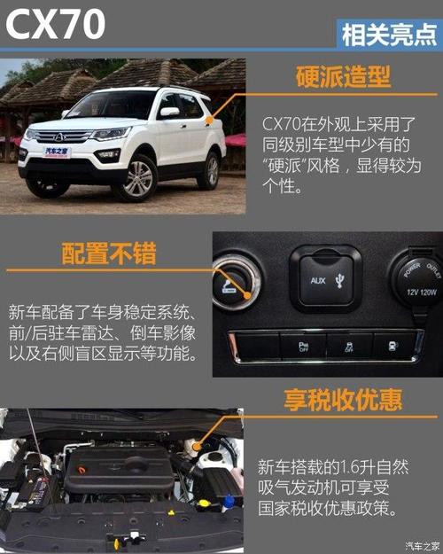 长安汽车 长安cx70 2016款 1.6l 手动豪华型