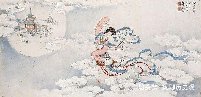 嫦娥奔月,吴刚伐桂,玉兔捣药之类的神话故事流传甚广