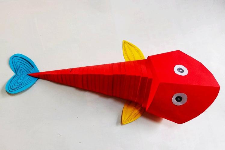 石碁镇海傍幼儿园"停课不停学"之创意手工制作——会游动的鱼