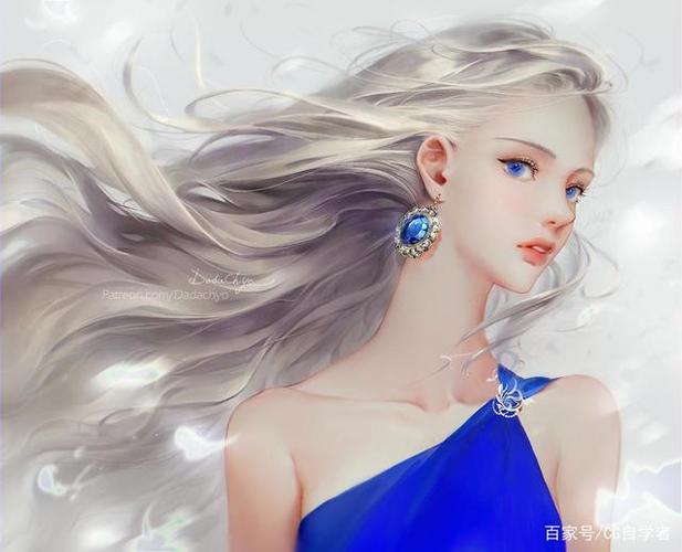 韩国画师dadachyo仙气十足梦幻唯美的cg,快拿去做头像