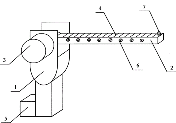 一种太阳能道闸机制造技术