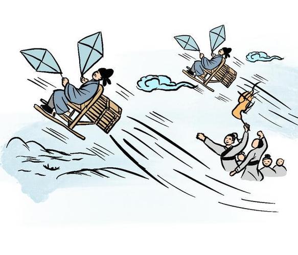 万户利用火箭的推进力来实现载人飞行的试验,与现代运载火箭的原理