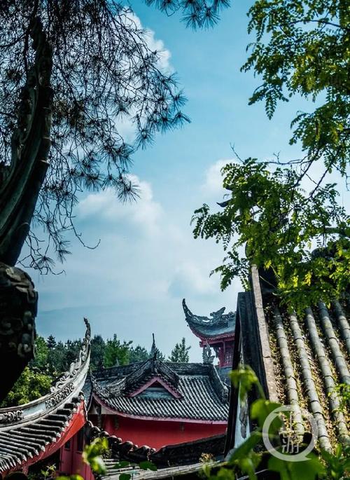 《云篆寺》 林益 摄于云篆山云篆寺