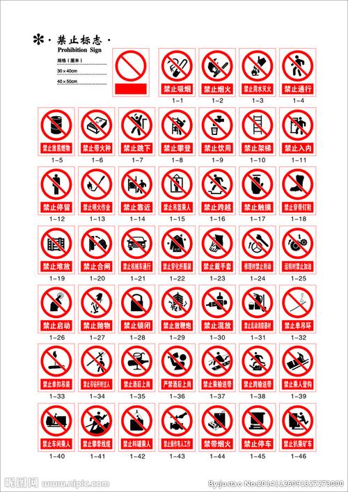 禁止标识图片