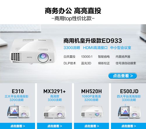 明基ms3081 商务投影机采用了dlp显示技术,具有3200流明亮度,13000:1