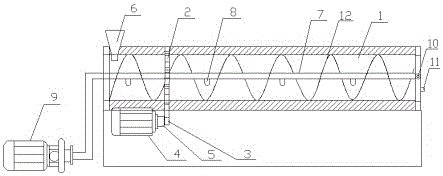 一种滚筒式饲料搅拌机的制作方法