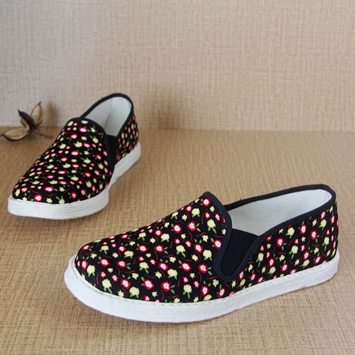 老北京女士千层底手工布鞋春秋防臭透气休闲工作布鞋