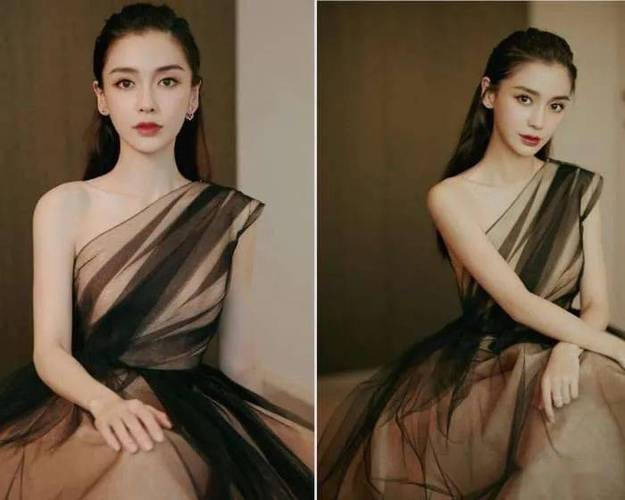 杨颖真会玩身穿晚礼裙只露出一条胳膊反而比露胸露腿还要性感
