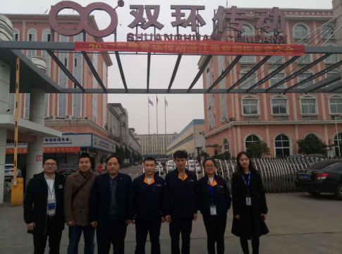 机械系教师回访浙江双环传动机械股份有限公司