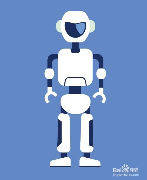 ai如何绘制机器人矢量图