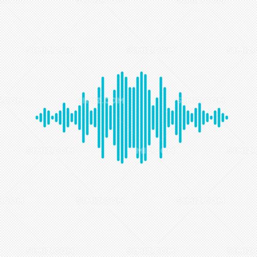 矢量矩形声波曲线png图片