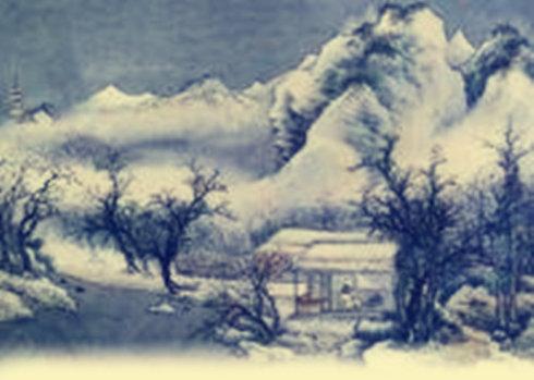 古代诗歌阅读答案雪晴晚望 贾岛[注] 倚杖望晴雪,溪云