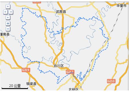 合川区在哪里?
