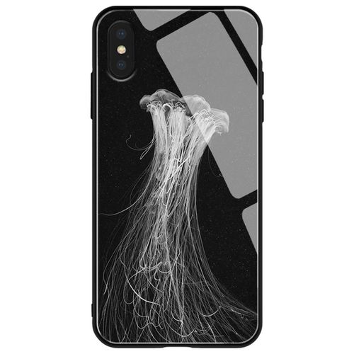 5semaxpro个性苹果海洋水母手机壳