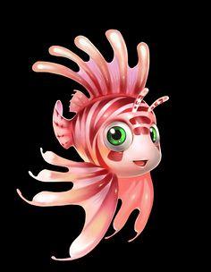 8c76552j采集到卡通插画  采集 8c76552j采集到卡通插画  采集 狮子鱼