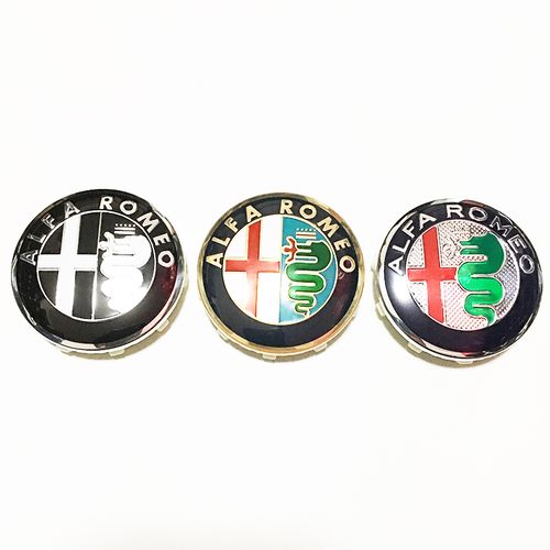 阿尔法罗密欧轮毂中心alfaromeo车标装饰改装giulia