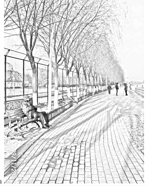 这个冬天有点冷