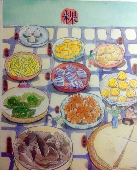 漫画版泉州美食,吃货喜欢哪个呢?