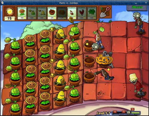 《植物大战僵尸》5-1_5-10关卡图文攻略