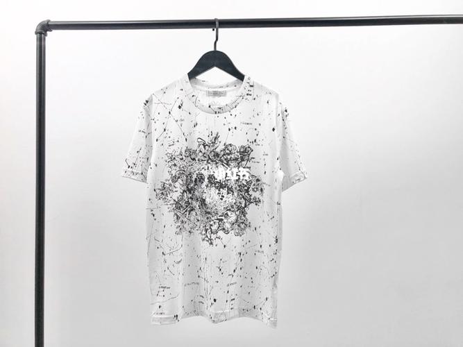 dior十二星座泼墨短袖t恤_星座_短袖t恤_迪奥怎么样_潮牌_服饰_情侣款