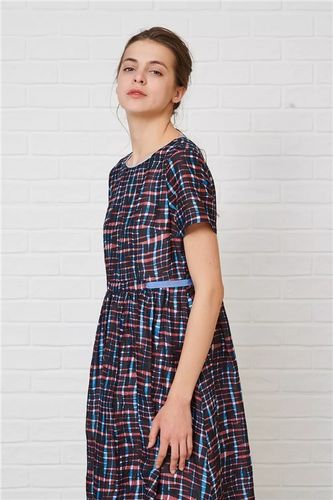 南京新百中心faiosh非尚女装品牌专柜2019夏季新款连衣裙