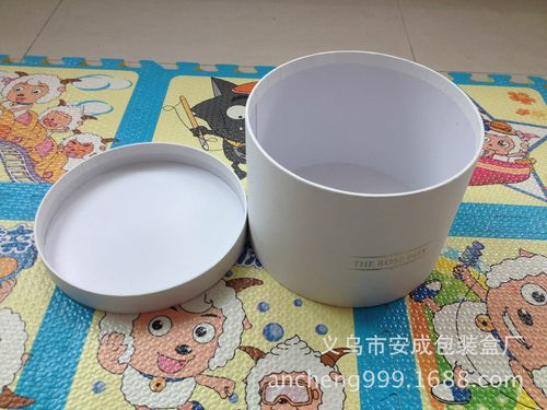 批发特种纸圆形纸盒 圆形鲜花盒 永生花包装圆盒 圆形