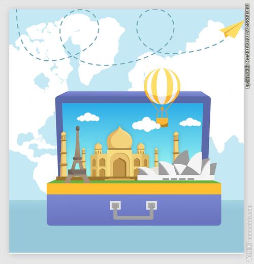 卡通旅行图片设计图__其他_动漫动画_设计图库_昵图网