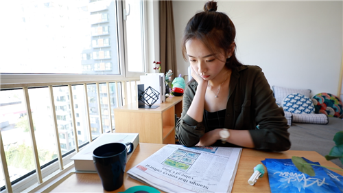 (寻找最美校花五强挑战赛之校园学霸 上海 褚梦娜)