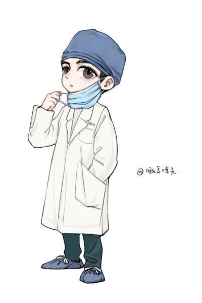 医生卡通版 - 堆糖,美图壁纸兴趣社区