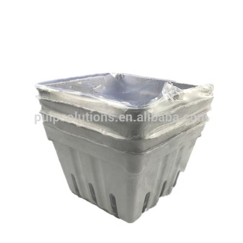 high quality paper pulp fruit tray with shrinkage