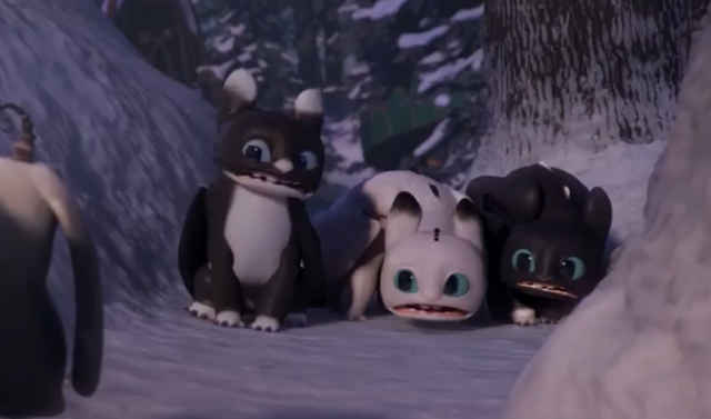 驯龙高手:三只小龙也太可爱了,没牙仔都有崽了,你呢?