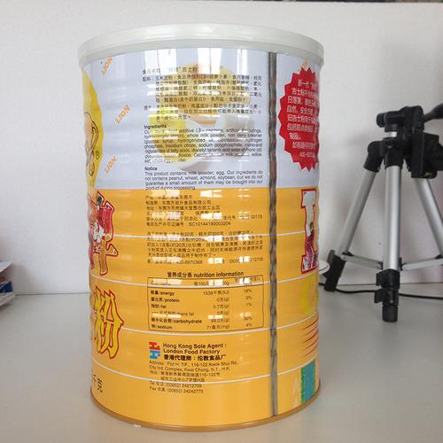 狮牌吉士粉3.5kg*4罐 卡仕达粉 蛋挞布丁慕斯蛋糕西点烘焙原料