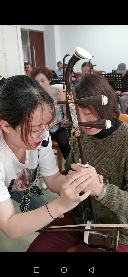 揉弦的一对一指导.