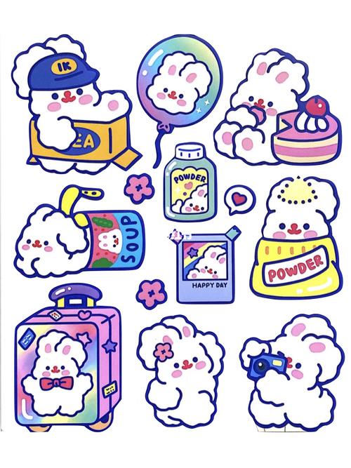 goodnotes电子手帐贴纸_手帐_goodnotes_贴纸_我的手账分享_兴趣爱好