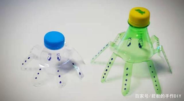 废物利用小手工——塑料瓶改造亲子小玩具,快和孩子一
