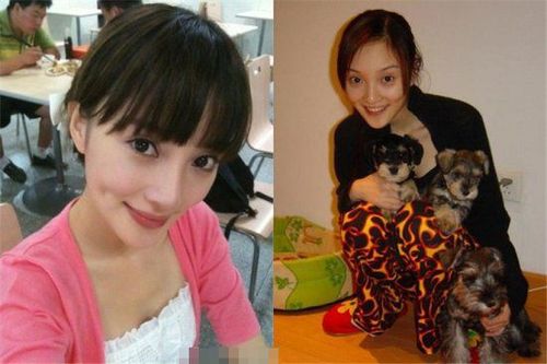 李小璐,还是以前看起来自然