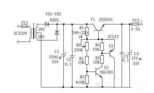 电源技术稳压开关电源电路图解析