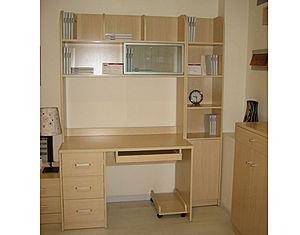 书桌书架一体图片大全