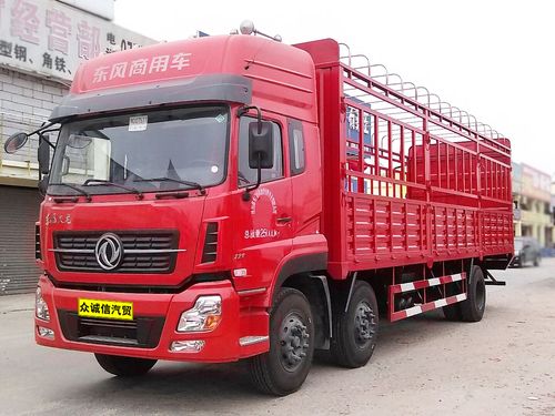 6米前四后四苍栏运输车 - 珠海解放货车j6,东风