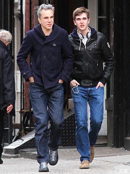 daniel day-lewis and son gabriel, who turns 18 this month, stay