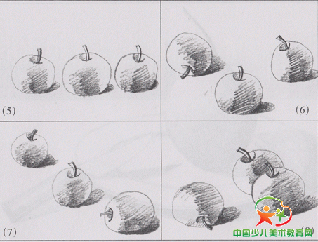 主页 美术教学 线描         构图是指所画物体在画面上的位置,大小及