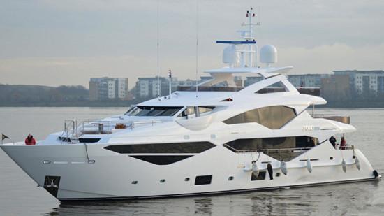 sunseeker最新40米游艇伦敦游艇展正式亮相