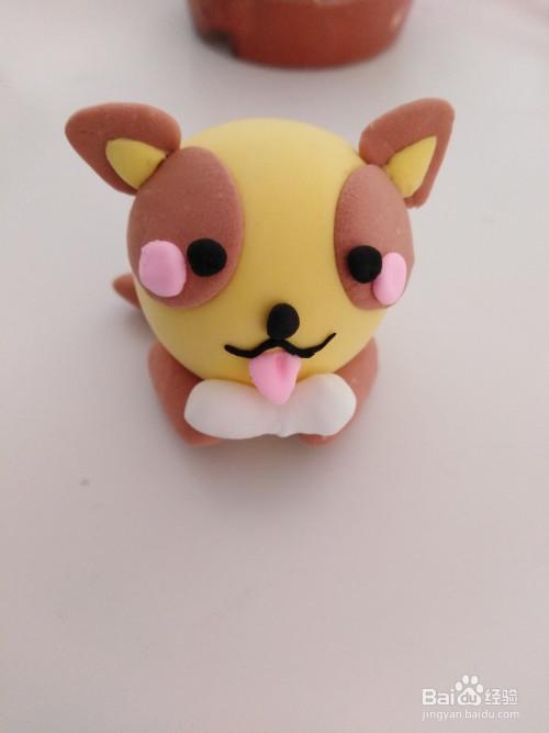 超轻粘土制作十二生肖之小狗