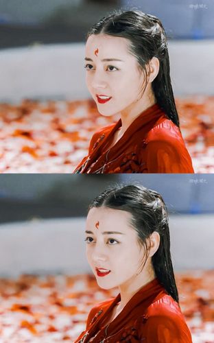 迪丽热巴的红衣古装造型,白凤九,烈如歌,狐妖小红娘,都好美啊!